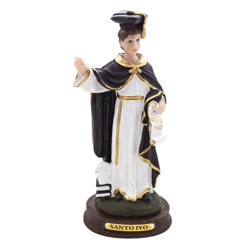 Imagem Santo Ivo Resina 16 Cm