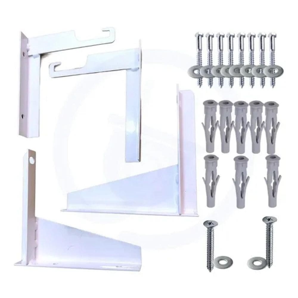 Suporte Parede Secadora Brastemp Bsi10 Bsi24 Bsx10 Preto