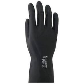 Luvas Do Chef Pretas  10 Unidades  - Latex - G