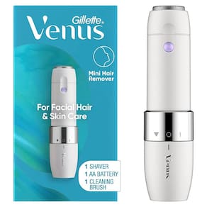 Removedor de pelos faciais Gillette Venus Mini Electric para mulheres