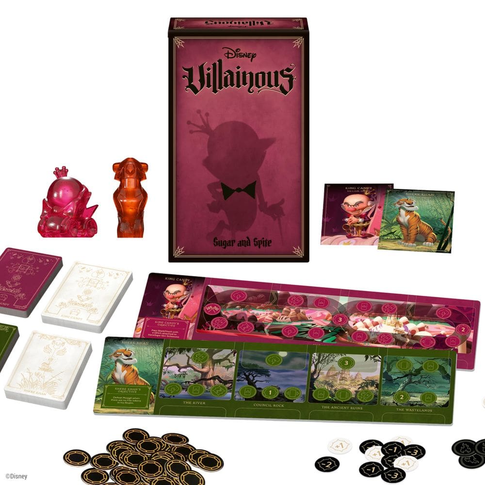 Jogo de tabuleiro e cartas Ravensburger Disney Villainous