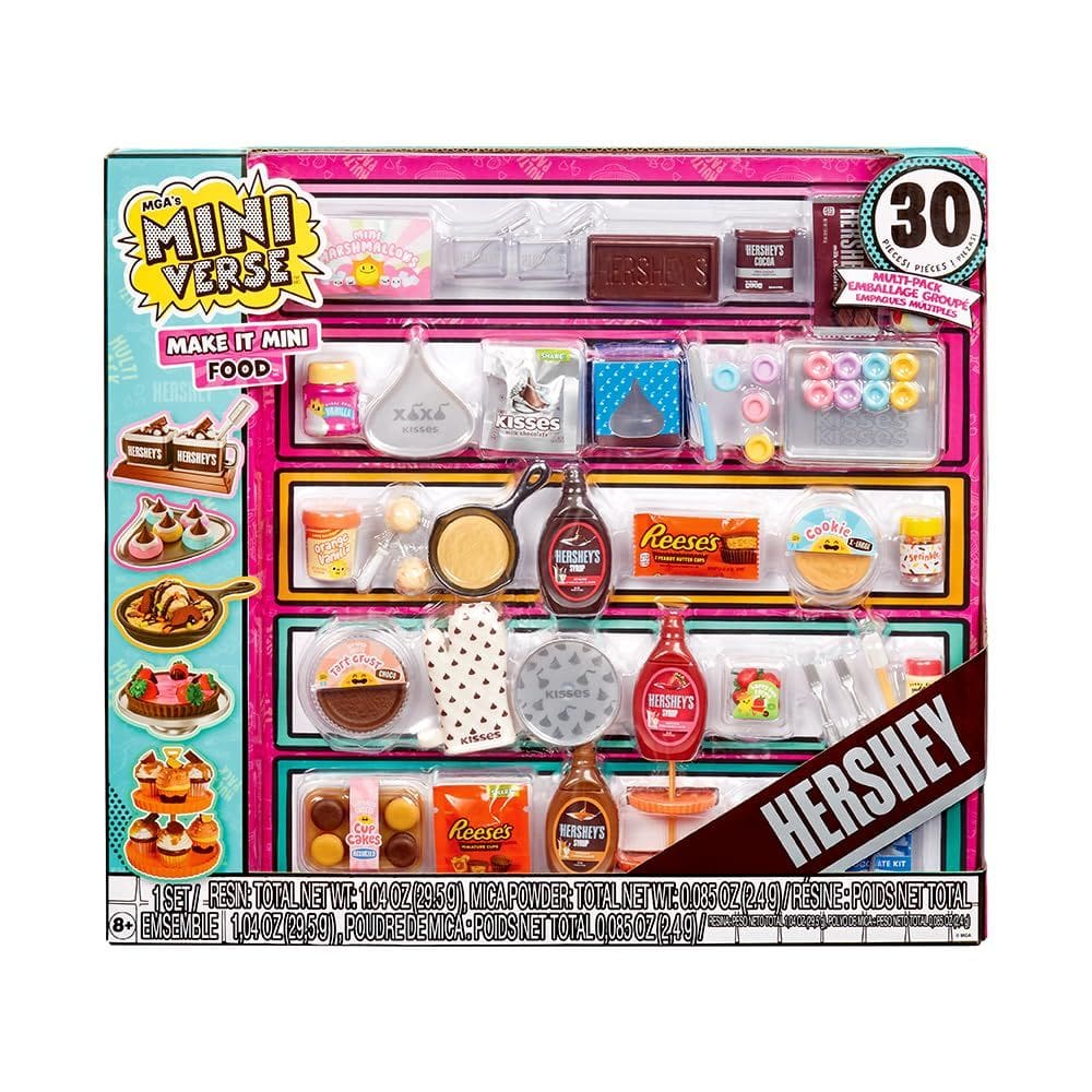 Resina DIY Miniverse Make It Hershey da Mini Food MGA há mais de 8 anos