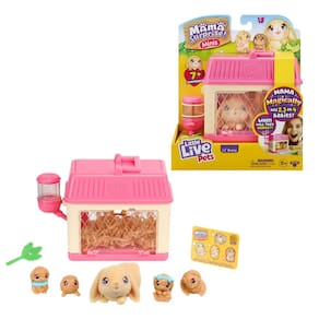 Brinquedo Little Live Pets Mama Surprise Minis com coelhinho e bebês