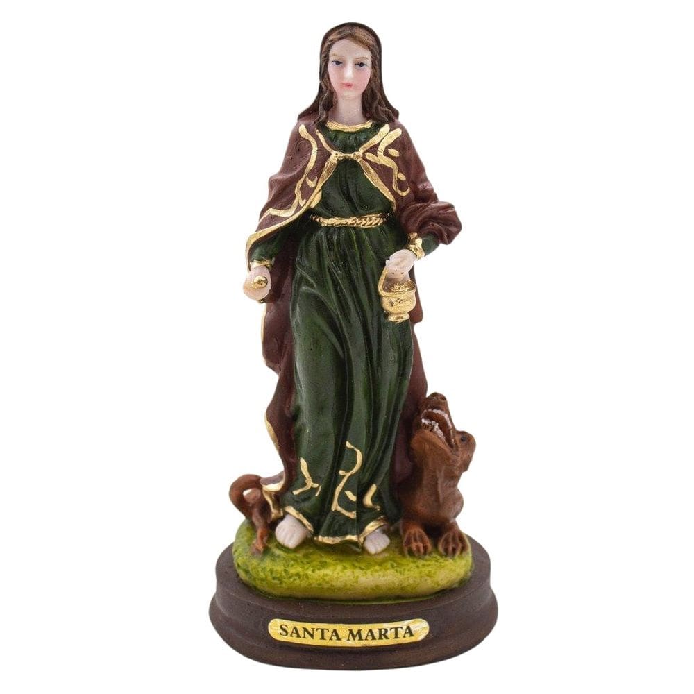 Imagem Santa Marta Resina 14 Cm