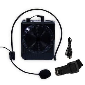 Megafone Amplificador | Pen Drive | FM | Preto