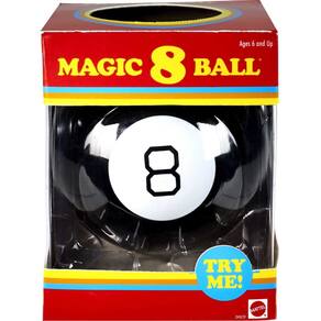 Brinquedo infantil com tema retrô Magic 8 Ball Mattel Games