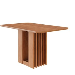 Mesa para Sala de Jantar Ariela 130 Cm sem Vidro Cinamomo