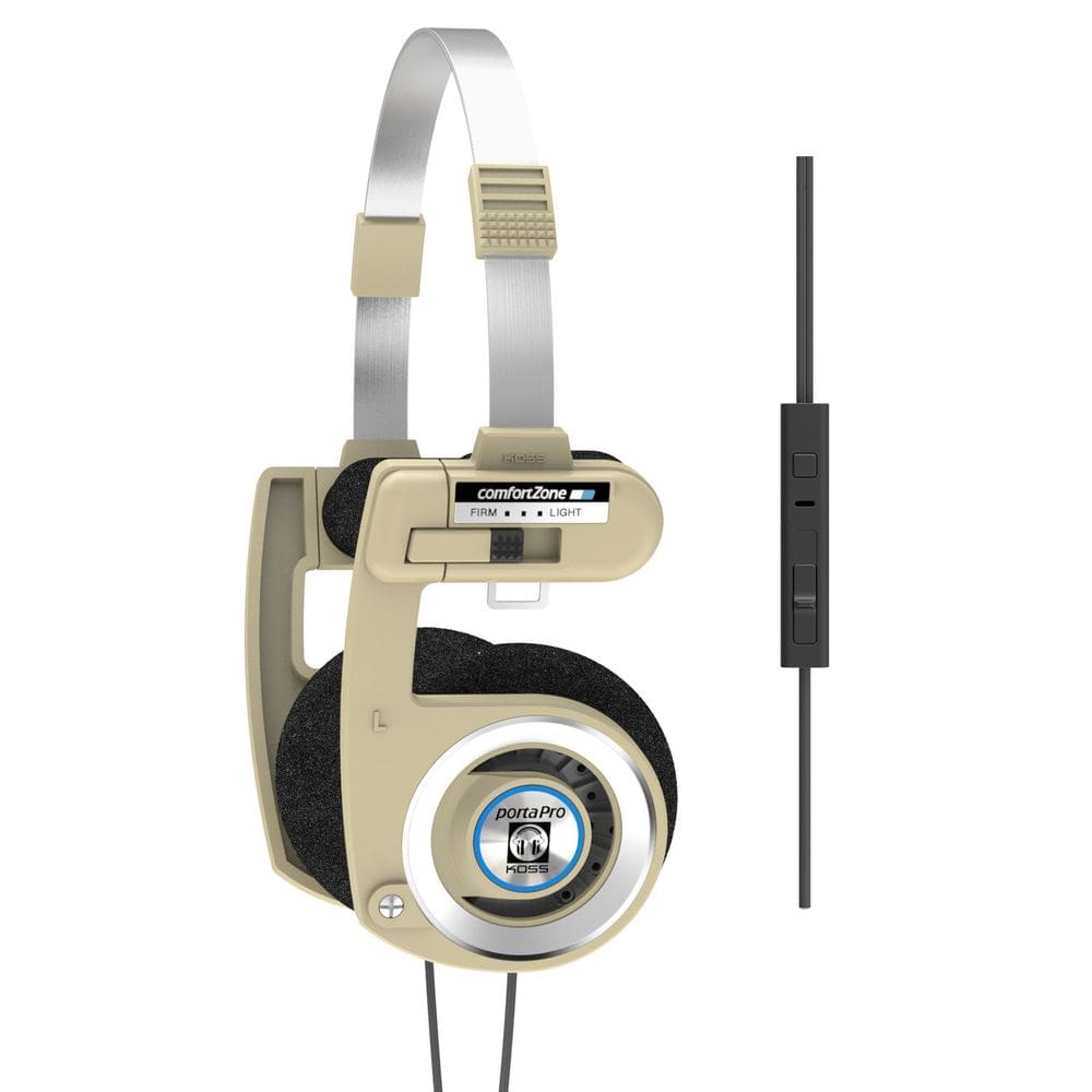 Fones de ouvido Koss Porta Pro Edição Limitada Rhythm Beige