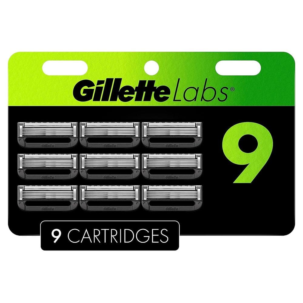 Recargas Razor Blade Gillette Labs 9 recargas para homens