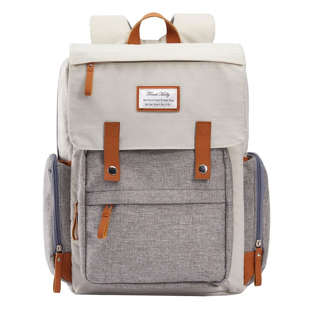 Mochila para fraldas Frank Mully Large Cream White
