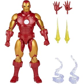 Boneco de ação Marvel Legends Series Iron Man Model 70