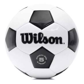 Bola de futebol WILSON Tradicional Tamanho 5 Preta/Branca