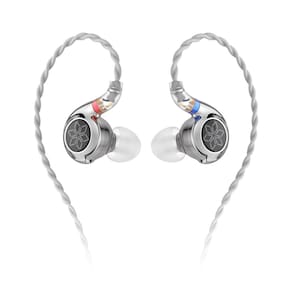 Fones de ouvido FiiO FD11 High Performance Dynamic Driver iEMs Silver