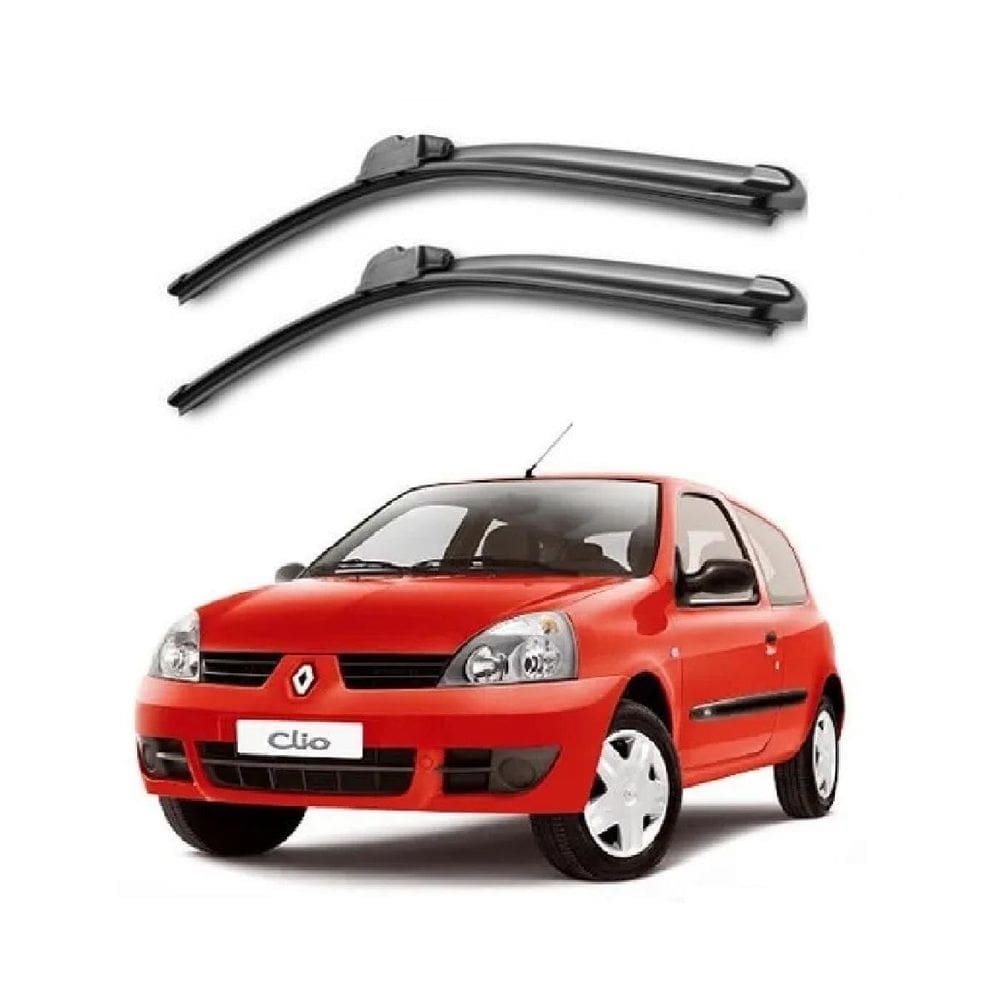 Kit Palheta Limpador Para-Brisa Dianteiro Clio 1999 À 2012