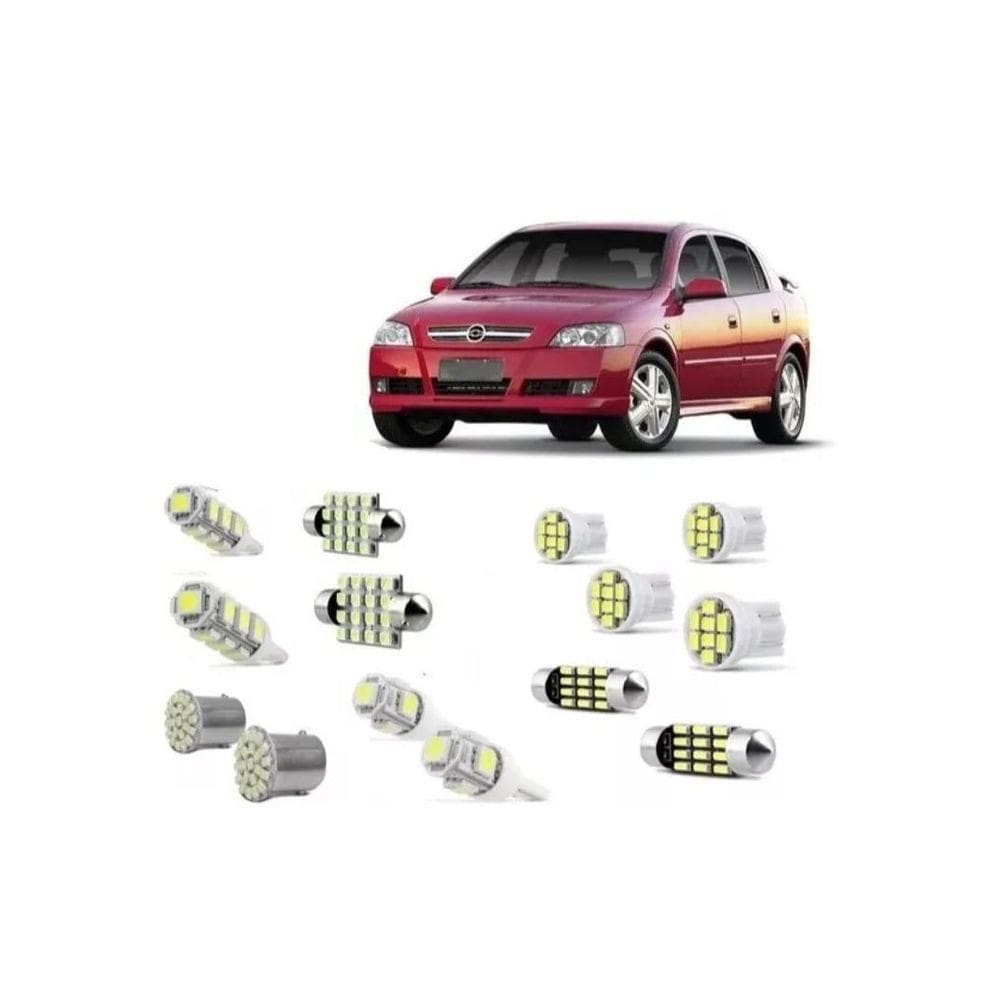 Kit Led Pingo e Torpedo Astra 03-11 Branca