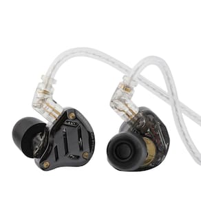 Monitor de ouvido Linsoul KZ ZS10 PRO 2 IEM 1DD+4BA Hybrid Black