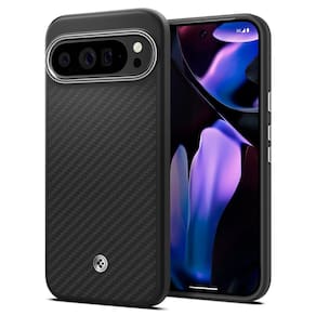 Capa Spigen Enzo Aramid para Pixel 9 Pro XL (2024) preta fosca