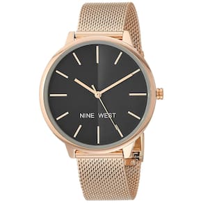 Relógio Nine West NW/1980GYRG feminino em aço inoxidável de 20 cm