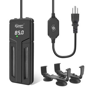Aquecedor de aquário hygger 500W/800W/1200W Tanque de peixes submersível