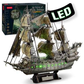 Quebra-cabeça 3D CubicFun Green LED Flying Dutchman 360 unidades