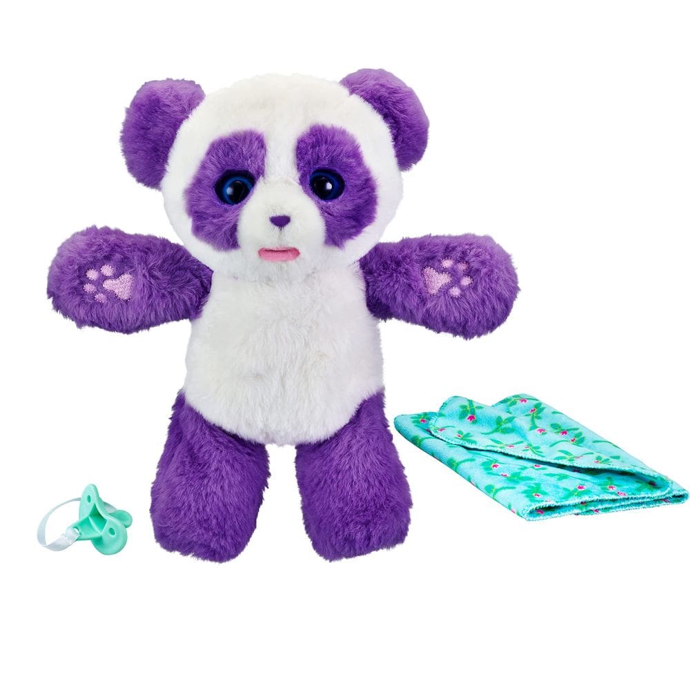 Brinquedo de pelúcia interativo Little Live Pets Cozy Dozys Panda