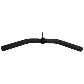 Barra puxador com rolamento curva pulley triceps musculação