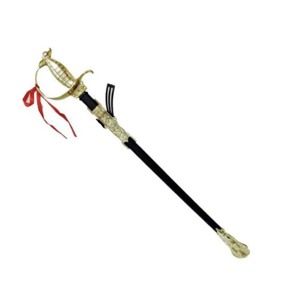 Espada Pirata Tipo Mosquetão Fantasia