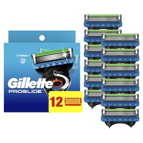 Razor Blade reabastece Gillette ProGlide para homens x12