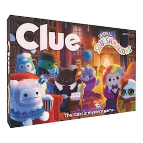 Jogo de tabuleiro USAOPOLY CLUE: Squishmallows | 2-6 jogadores com mais de 8 anos