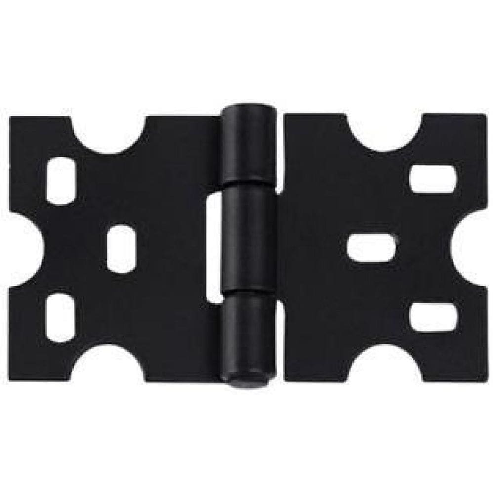 Kit 18 Dobradiças Mexicana + 14 Puxadores Argola Preto 1063