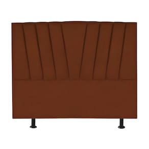 Cabeceira Estofada Cama Casal Queen Size 160 cm Ariel Veludo