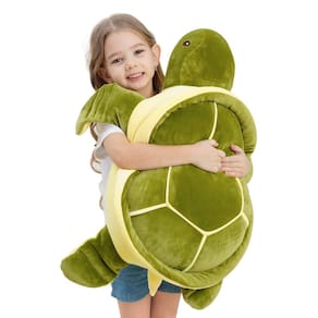 Almofada de pelúcia para animais de pelúcia Sea Turtle Dalmao 28 polegadas para crianças