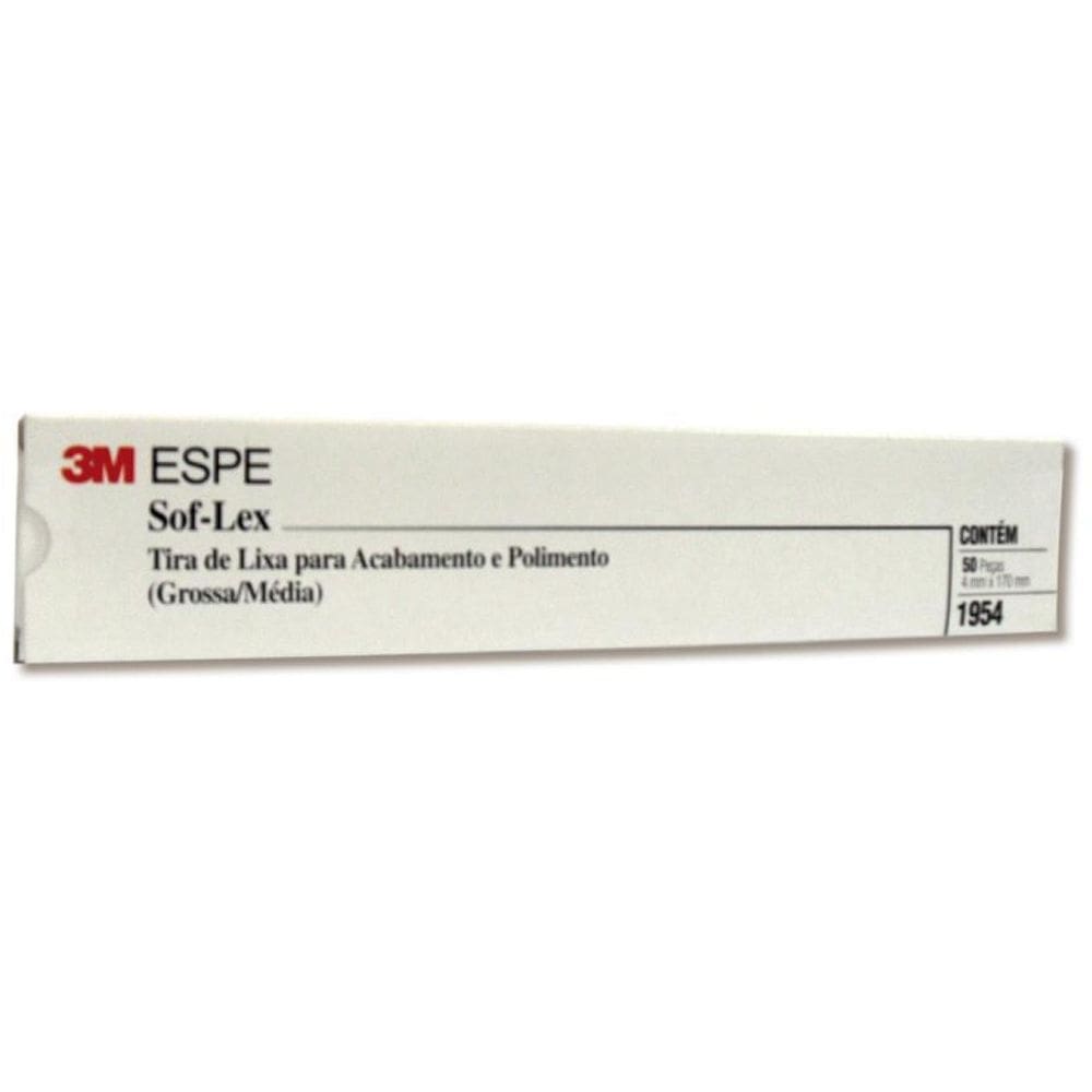 Tira De Lixa De Poliéster Sof-Lex 4Mm - 3M
