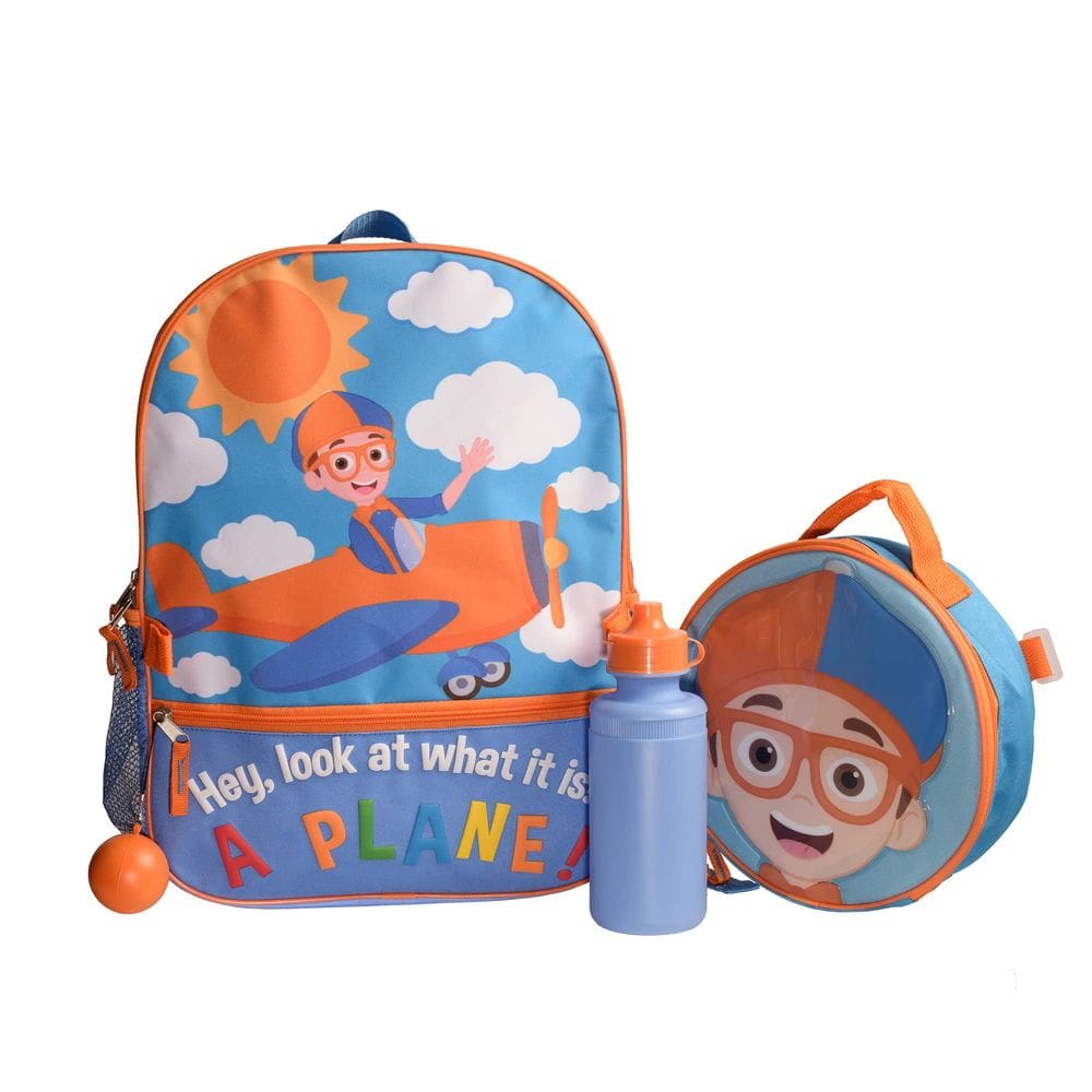 Conjunto de mochilas AI ACCESSORY INNOVATIONS Blippi 4 peças 16”