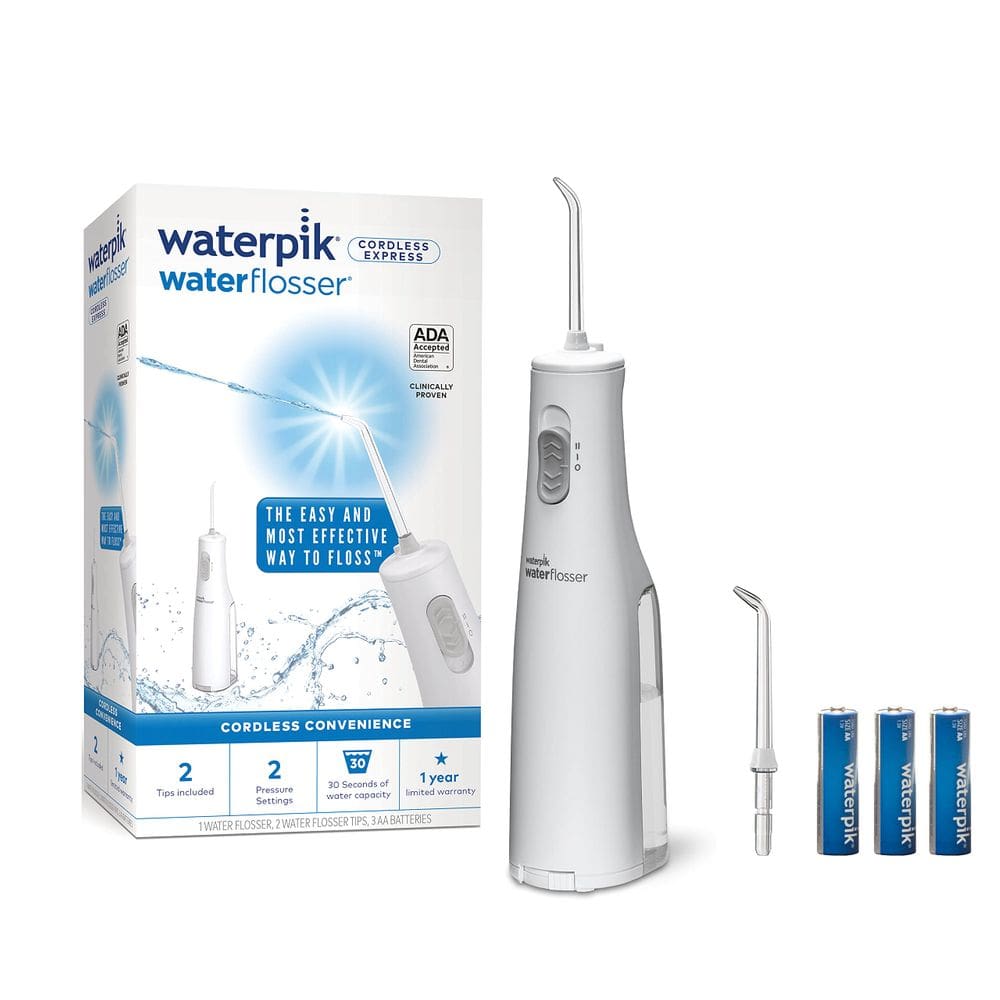 Water Flosser Waterpik Cordless Express White WF-02