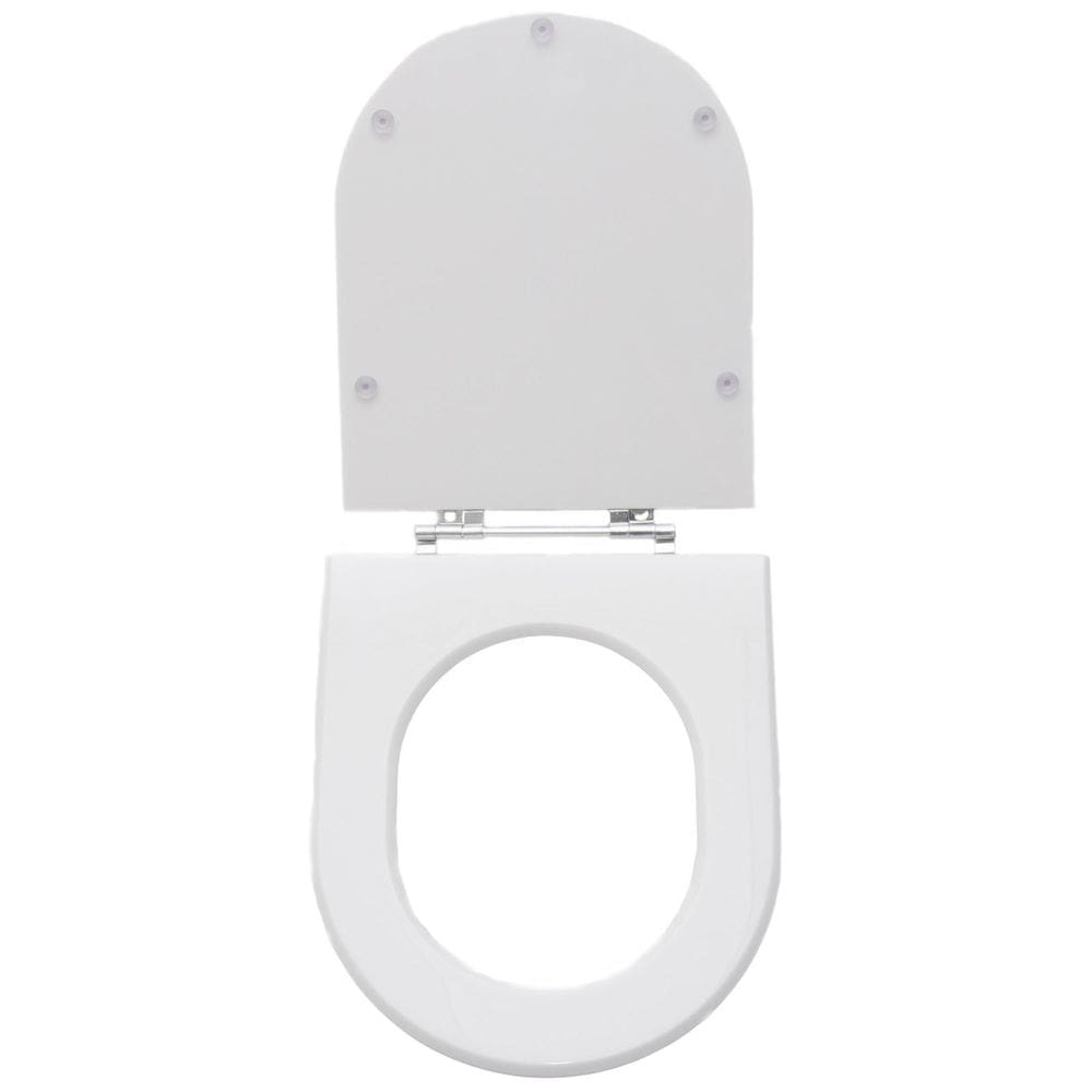 Assento Sanitário Poliéster Happening Branco Para Louça Roca