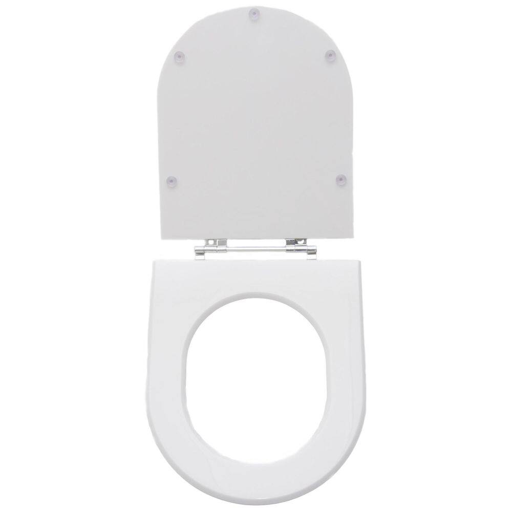 Assento Sanitário Poliéster Happening Branco Para Louça Roca