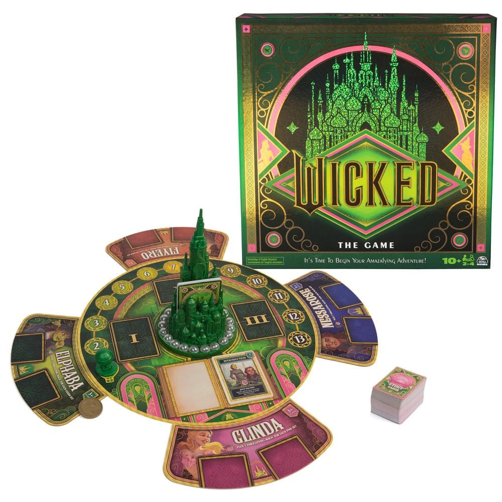 Jogo de tabuleiro Spin Master Games Wicked The Game Kids 10+ Years