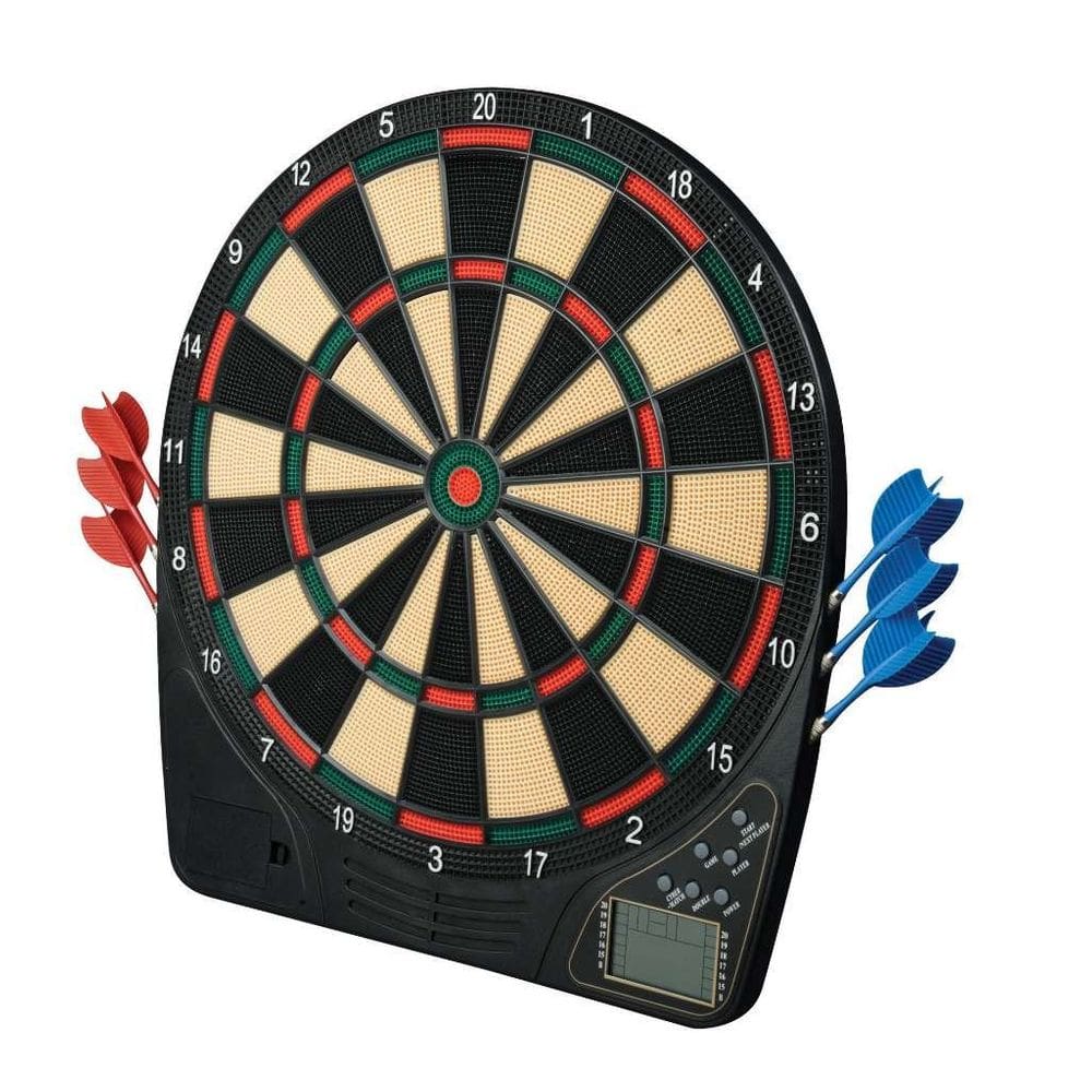 Conjunto eletrônico de dardos Franklin Sports com placar digital