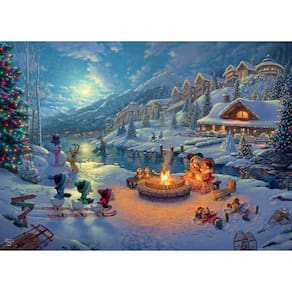 Quebra-cabeça Ceaco Thomas Kinkade Disney Dreams 1000 peças