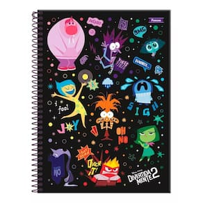 Caderno Univ. 10Mat 160Fls Divertidamente 2 Capa 1- Foroni