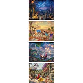 Quebra-cabeças Ceaco Disney Thomas Kinkade 4x500 peças