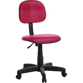 Cadeira Escritório Secretaria RV Cor Rosa - 110kg