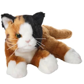 Brinquedo de pelúcia Bearington Callie Cat 38 cm Cat Plushies Calico Cat
