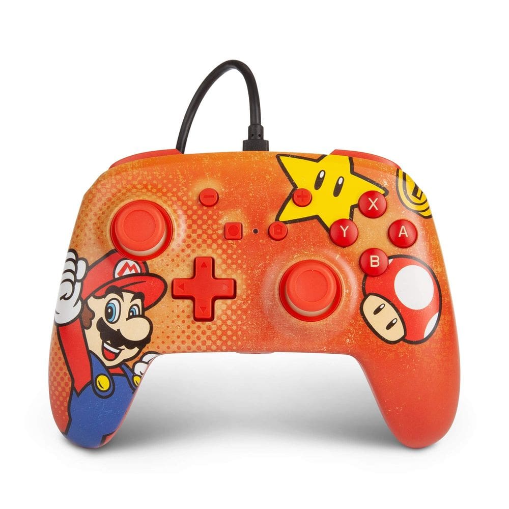 Controlador PowerA Enhanced Wired para Nintendo Switch Mario