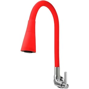 Torneira Gourmet Vermelha Parede 1/2 - Pressão 7 mca