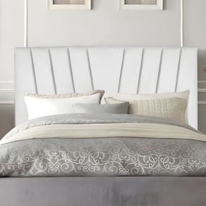 Cabeceira King Cama Box Estofada 195 cm Lile Suede