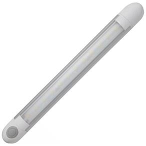 Luminária 12V Em Led Branco Com Interruptor Marinizado