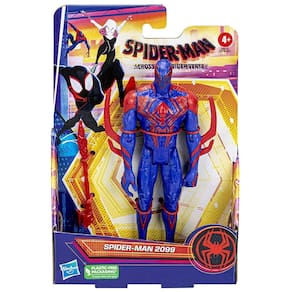 Boneco de ação Marvel Spider-Man 2099 em todo o Spider-Verse
