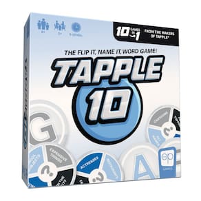 Jogo de cartas USAopoly Tapple 10 Fast-Paced Fun Family 8+ Ages